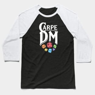 Carpe DM Rainbow Dice Baseball T-Shirt